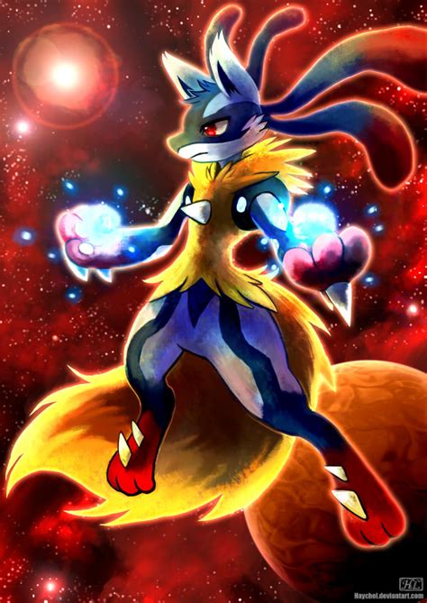 mega lucario pictures.